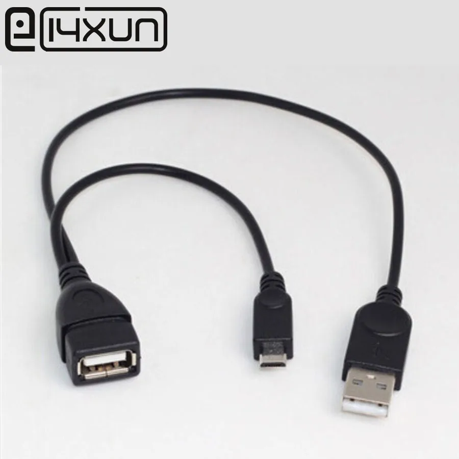 EClyxun 1 шт./лот Micro USB 2 0 A Female to B Male & коннектор OTG Кабель адаптер|usb 2.0|usb 2.0 ausb a b |