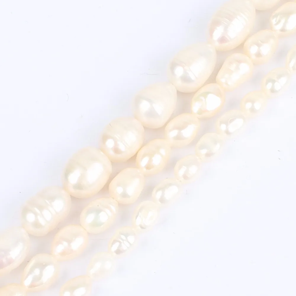 

Fashion natural 4.5-5mm/5.5-6mm/7-8mm oval Shape pearl necklace For Women Girl freshwater pearl necklace jewelry making diy