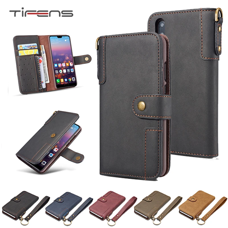 

Flip Wallet P30pro Cover For Huawei Mate20 P30 P20 Pro Lite 2019 Nova 5i 5 Pro Original Cowhide Leather Case Card Holder Carcasa