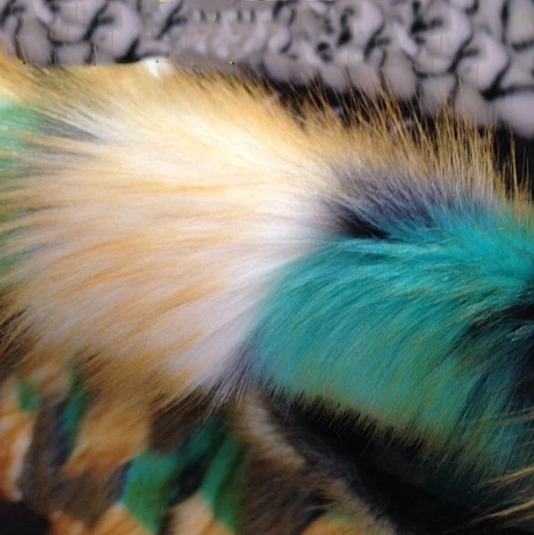 faux fox fur fabric