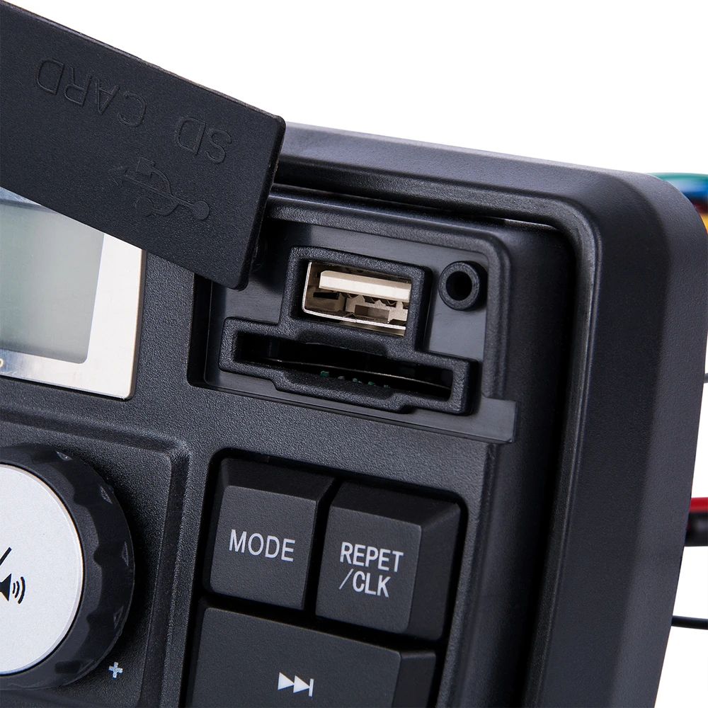 Водонепроницаемое радио для мотоцикла FM TF MP3 USB/SD ручка стерео 2 динамика
