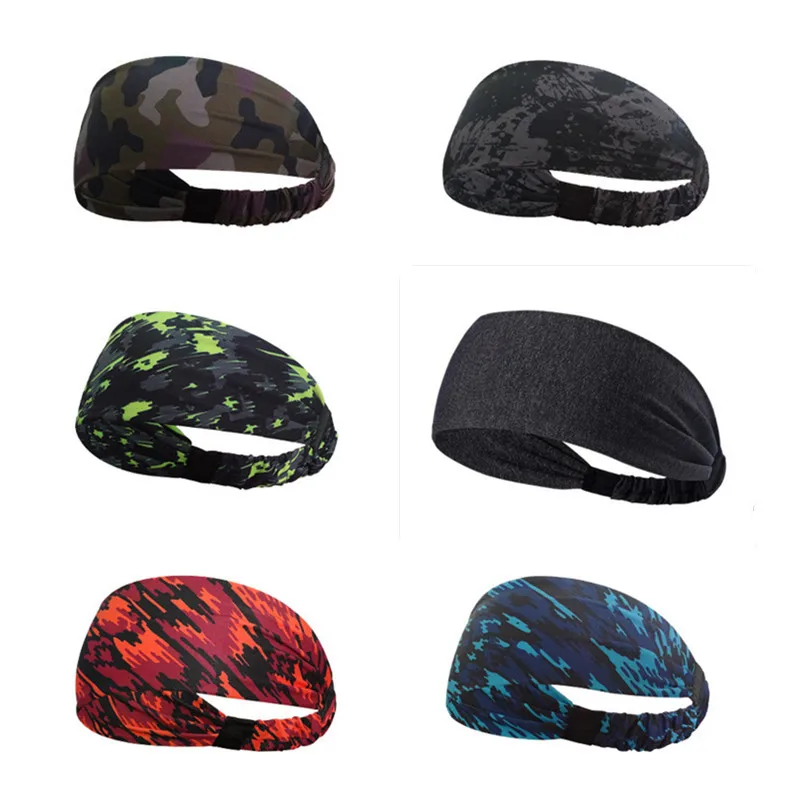 

New Cycling Running Yoga Sport Sweat Headband Men Sweatband For Men and Women Yoga Hair Bands Head Sweat Bands Sports Safety
