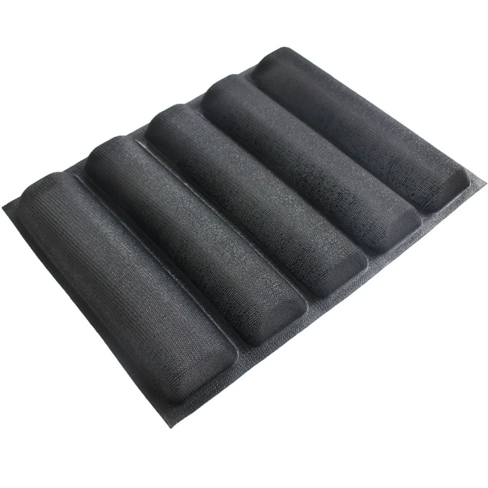 460x335x27 мм силиконовая форма 5 вмятин Resuable Silform/форма для хлеба Silform Fiber Glass выпечки