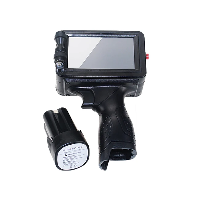 Portable  600PI Handheld Intelligent  Bluetooth WIFI Date Coder Inkjet Printer LED To.uch-screenfor Ink Coding Machine