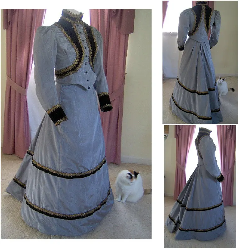 

Historical!Customer-made Halloween Dresses Gothic Cosplay Victorian dress Renaissance Dress Steampunk dress SZ US6-36 V-218