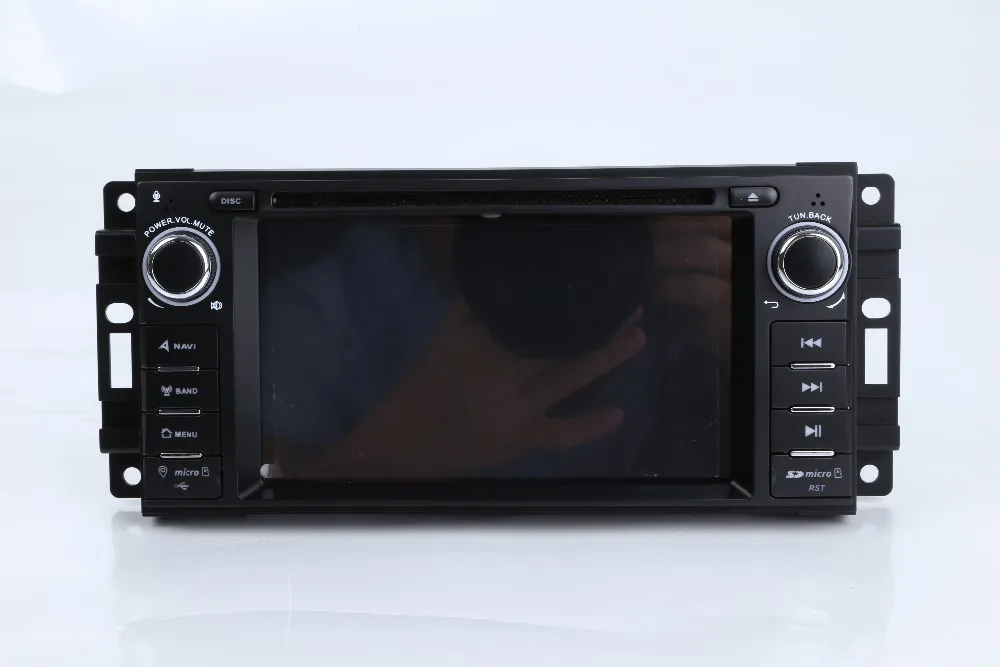 Discount Android 7.1 2 Din 6.2 Inch Car DVD Player For Jeep/wrangler/patriot/compass/journey ROM 16 WIFI GPS Navigation Radio DVD NAVI 1