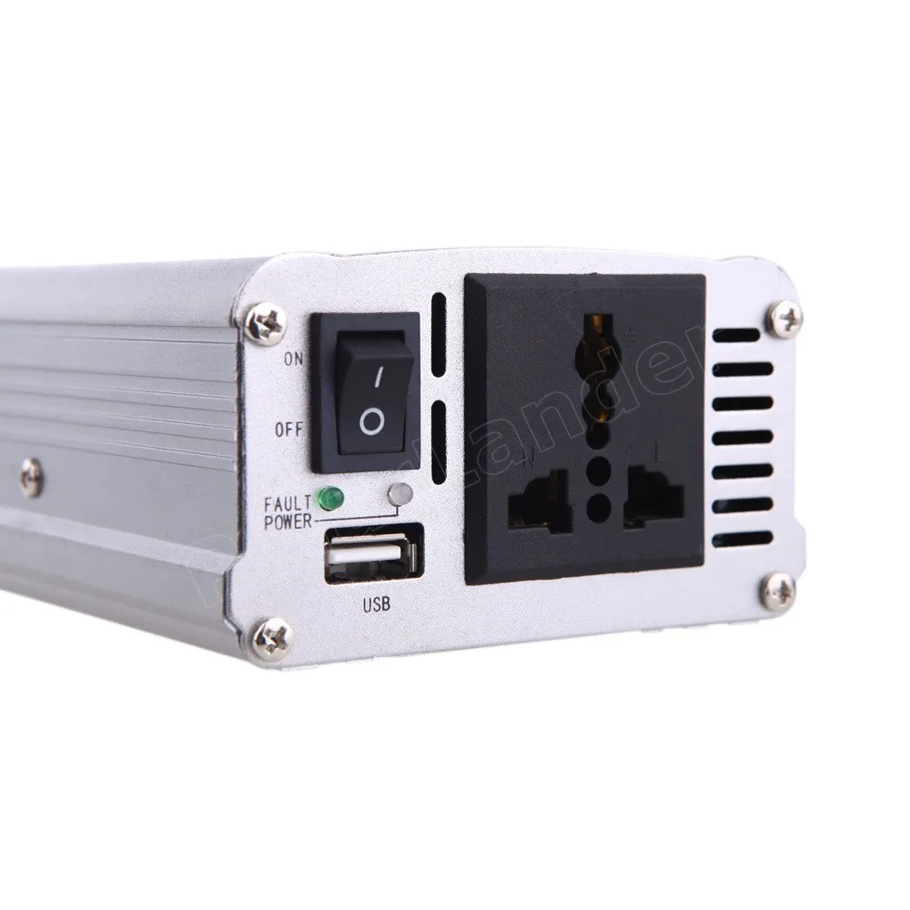 Трансформатор напряжения Модифицированная Синусоида Зарядное устройство USB DC 24 В к AC 110 В 800 Вт Car Power преобразователь