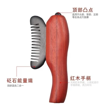 

Stone needle Electric heating scrapping comb health comfortable free shipping