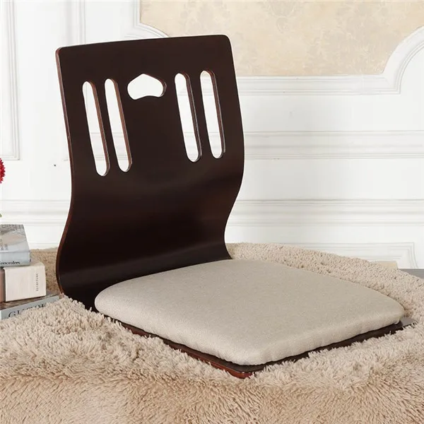 (2pc/lot)Japanese Living Room Zaisu Chair Wholesale Cherry/Black