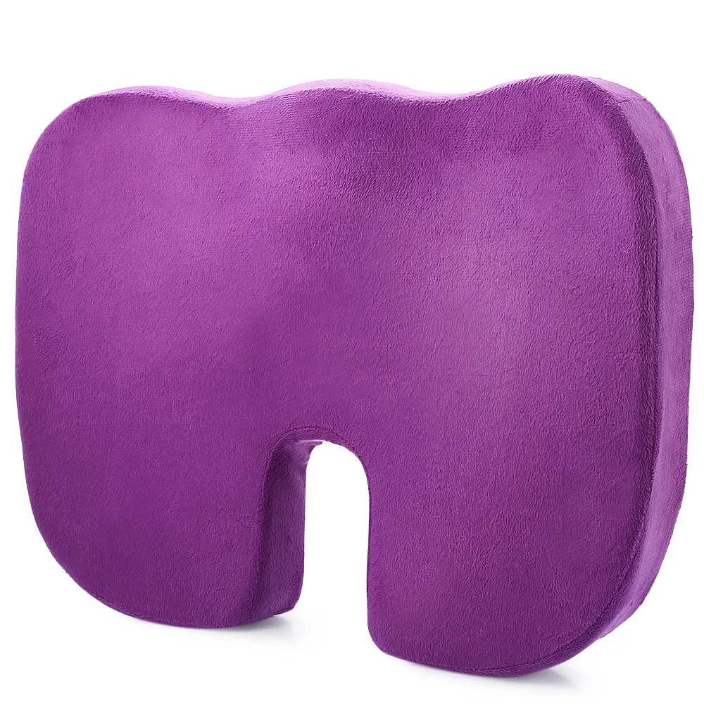 Hot New Coccyx Orthopedic Memory Foam Seat Cushion for Chair Car Office Home Bottom Seats Massage Cushion almofada cojines05