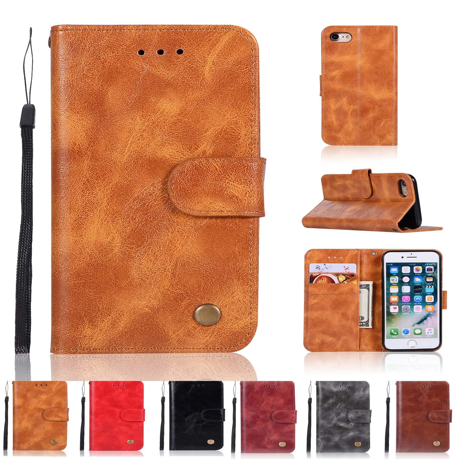 Business Case For Apple iPhone7 iPhone8 Flip Cover For Apple iPhone7