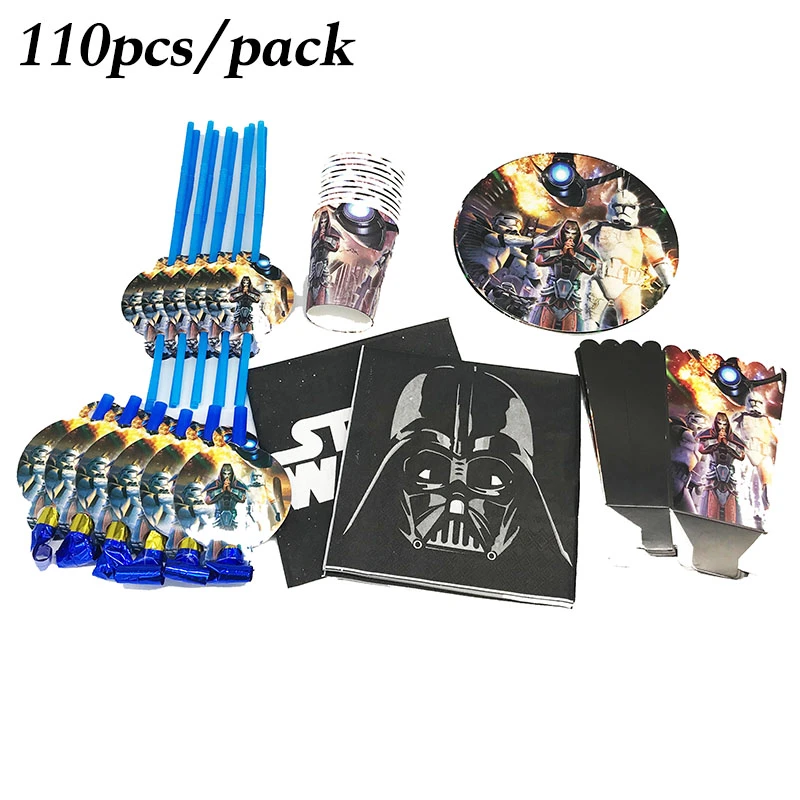 star wars plates and napkins