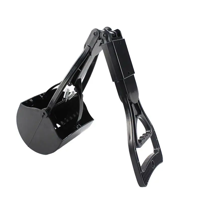 Dog Pet Pooper Scooper Long Handle Jaw Poop Scoop Clean Pick Up Animal Waste Dog Puppy Cat Waste Picker Cleaning Tools Outdoor