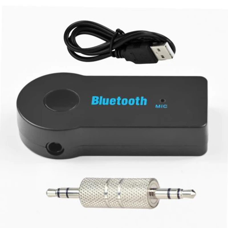 Audio Stereo Adapter Receiver for Car 3.5mm AUX Home Speaker MP3 for
