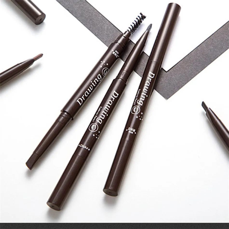 FRESHME карандаш для бровей, тени для бровей, косметика, натуральная Стойкая краска, тату, бровей, Водостойкий карандаш для бровей, макияж