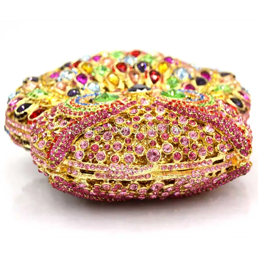 Женский клатч с кольцом на палец кристаллами|women clutch|evening bags crystalevening |