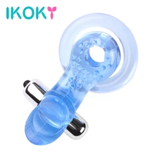 IKOKY Clitoris stimulator Tongue sex toy shop Vibrating oral licking Toys for men Dildo vibrator Penis cock ring