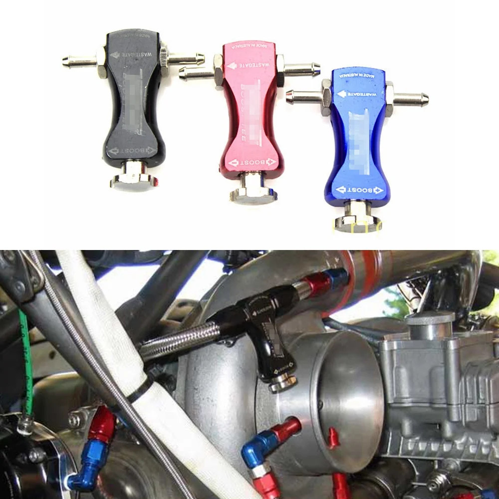 Jk Racing New Genuine Boost Valve Tee Manual Turbo Boost Controller Boost T Caricatore Di Aspirazione Dell'Aria Turbo Fit La Maggior Parte Delle Auto 