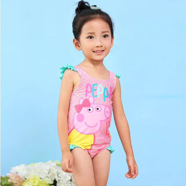 Hot Sale! Children's Cartoon Cute Baby Swimwear Girls Swimming Trunks
