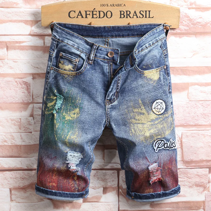 ripped jeans with holes in the back