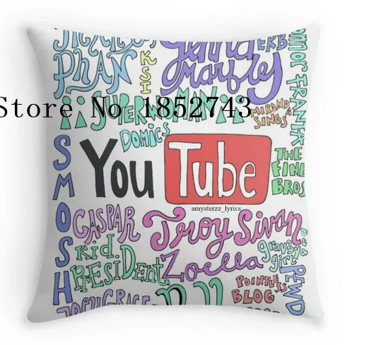 Funny You Drawing Luxury Print Square Pillow Cases For12 14 Funny You Drawing Luxury Print Square Pillow Cases For12 14 16 18 20 24 Inch Free Shipping In Case From Home Garden On Aliexpress