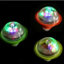 1 шт. Детские светодиодный свет гироскопа игрушки флэш светоизлучающих гироскопа Волшебная трения гироскоп подарки для мальчиков детей