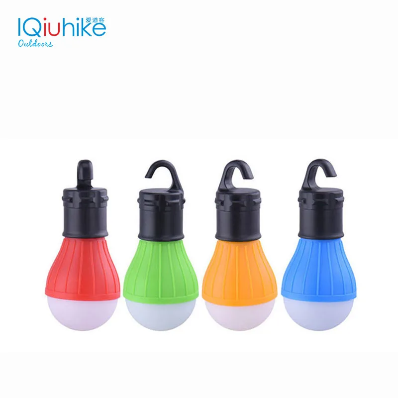 

IQiuhike Outdoor Hanging Camping Tent Lights LED Lamp Tent Accessories SOS Lantern Bulb 4 Colors Wholesale Free Shipping