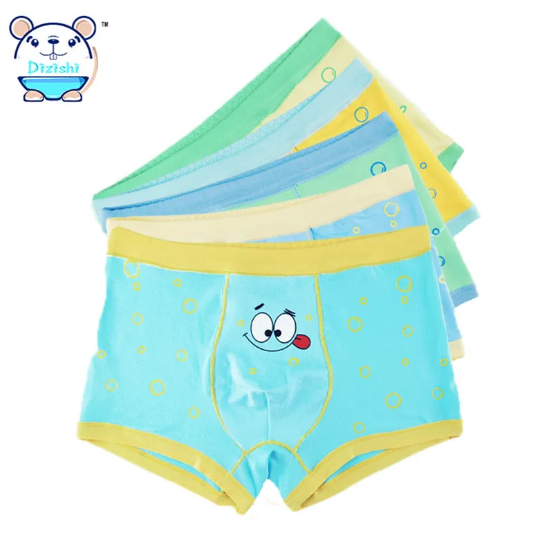 Cute Cartoon Children Boys Boxer Briefs Underwear Kid Short PP Pants