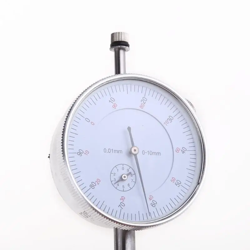 

Precision 0.01mm Dial Indicator Gauge 0-10mm Meter Precise 0.01mm Resolution Indicator Gauge Measure Instrument Tool Dial Gauge