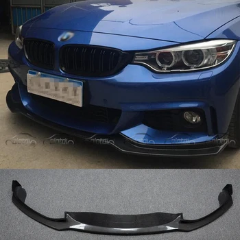 

E Style Car Style Carbon Fiber Racing Front Lip Splitter for BMW 4 Series F32 M Sport Bumper 2014UP car accessories car styling