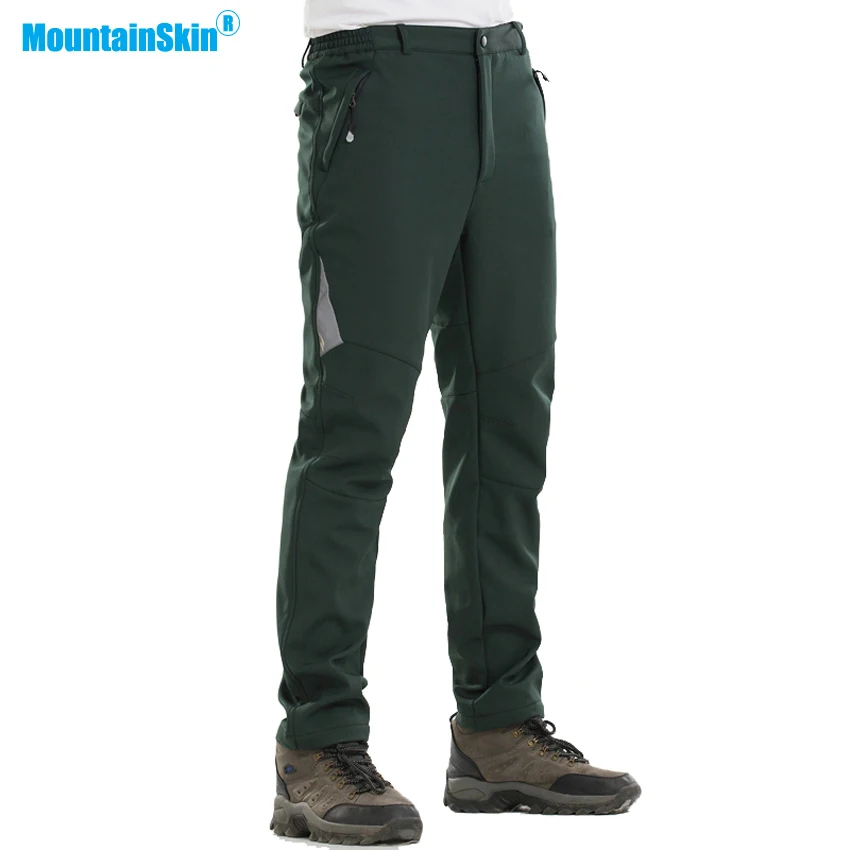 Montañas de invierno Softshell pantalones al aire libre impermeable a prueba de viento de Camping senderismo Trekking esquí pantalones MA205
