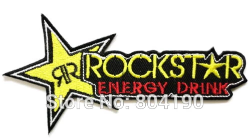 4 9 &quotROCKSTAR Энергии ATV Moto X MC мотоцикл патч на жилет вышитые пришить УТЮГ НА