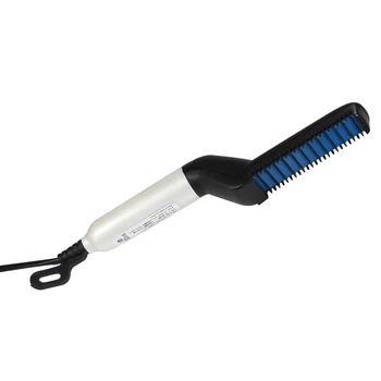 

Men Quick Beard Straightener Styler Comb Multifunctional Hair Curling Curler Show Cap Tool SSwell