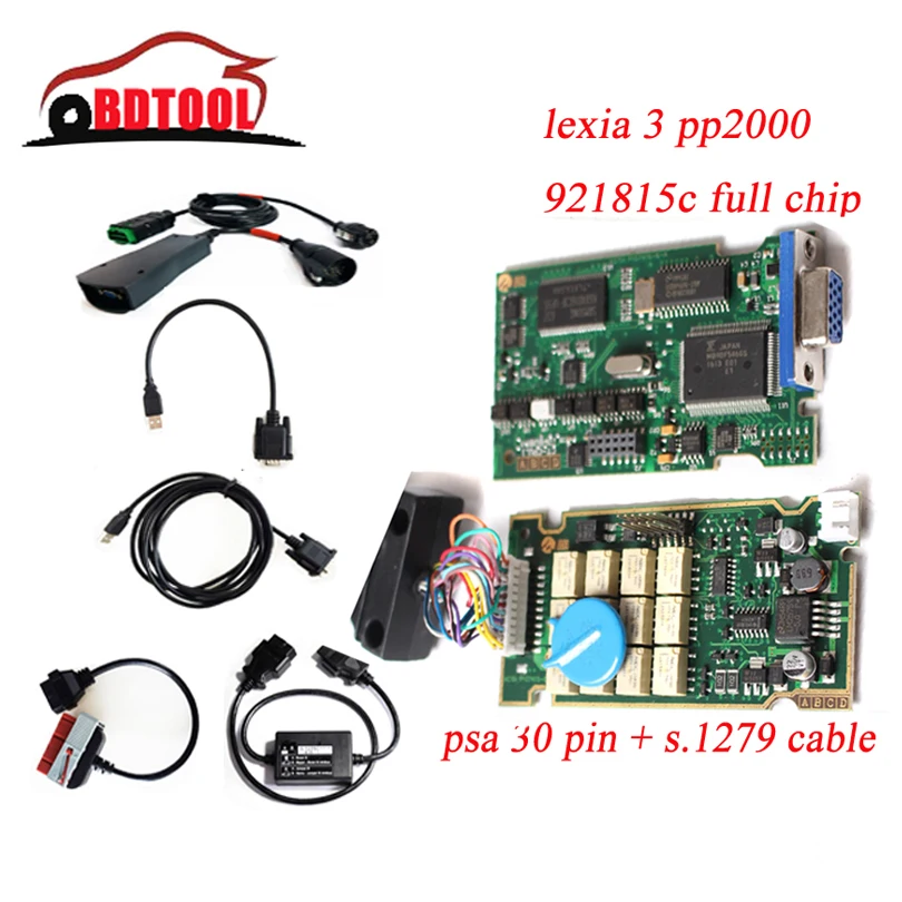 

Serial 921815C With Full Chip Lexia 3 PP2000 Diagbox 7.83 Lexia3 Lexia-3 V48 PP2000 V25 + PSA 30 Pin + Scanner S.1279