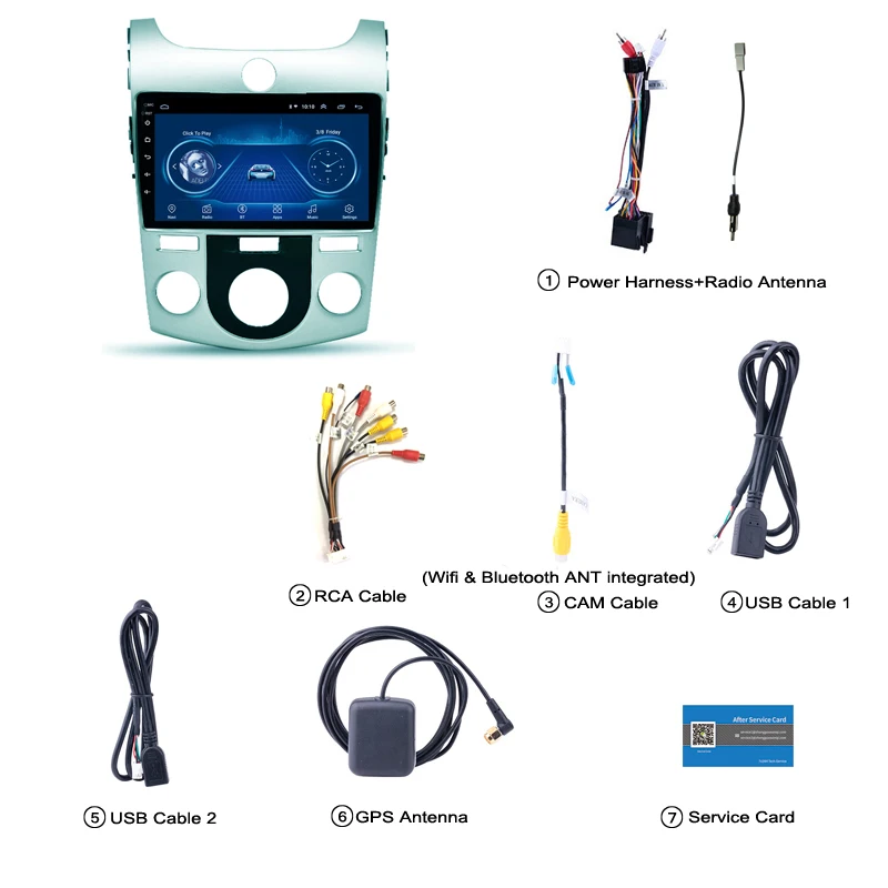 Clearance hot sale 9 inch Android 8.1 2.5D Tempered HD Touchscreen Radio for KIA forte 2009-2014 with Bluetooth USB WIFI support SWC 4 Clearance hot sale 9 inch Android 8.1 2.5D Tempered HD Touchscreen Radio for KIA forte 2009-2014 with Bluetooth USB WIFI support SWC 4