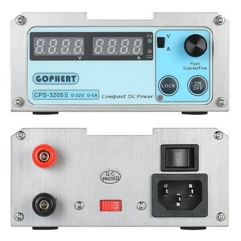 

Portable Switching Regulated Power Supply 4 Digits LED CPS-3205 II Precision Compact Digital Adjustable DC Power Supply