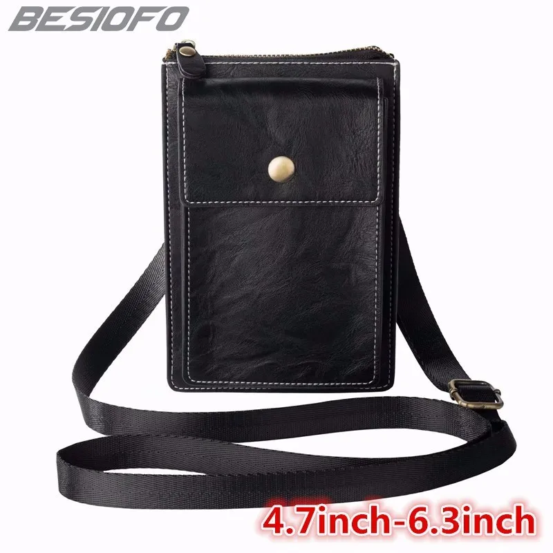 online Capa de Couro PU Duplo Bolsos Bolsa Com Bolsa de Ombro Cinto Caixa Do Telefone Para Samsung Galaxy J1 J2 J3 J4 J5 j6 J7 J8 2017 J9