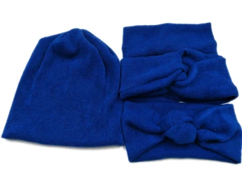 

S17582 NEW fashion winter acrylic kniting stretchy solid warmth hair band hair accessory for women headband design custom
