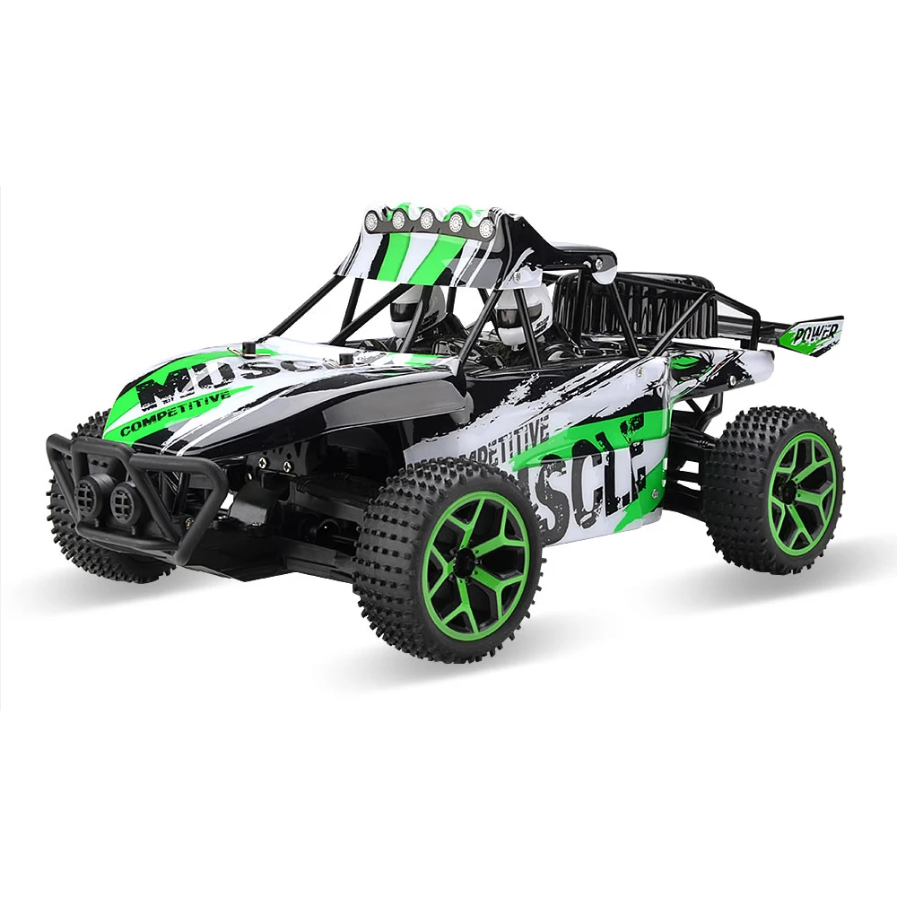 GizmoVine RC автомобиля 1/18 хобби 2 4 г 4CH 4WD рок сканеры Double моторы Багги дистанционного