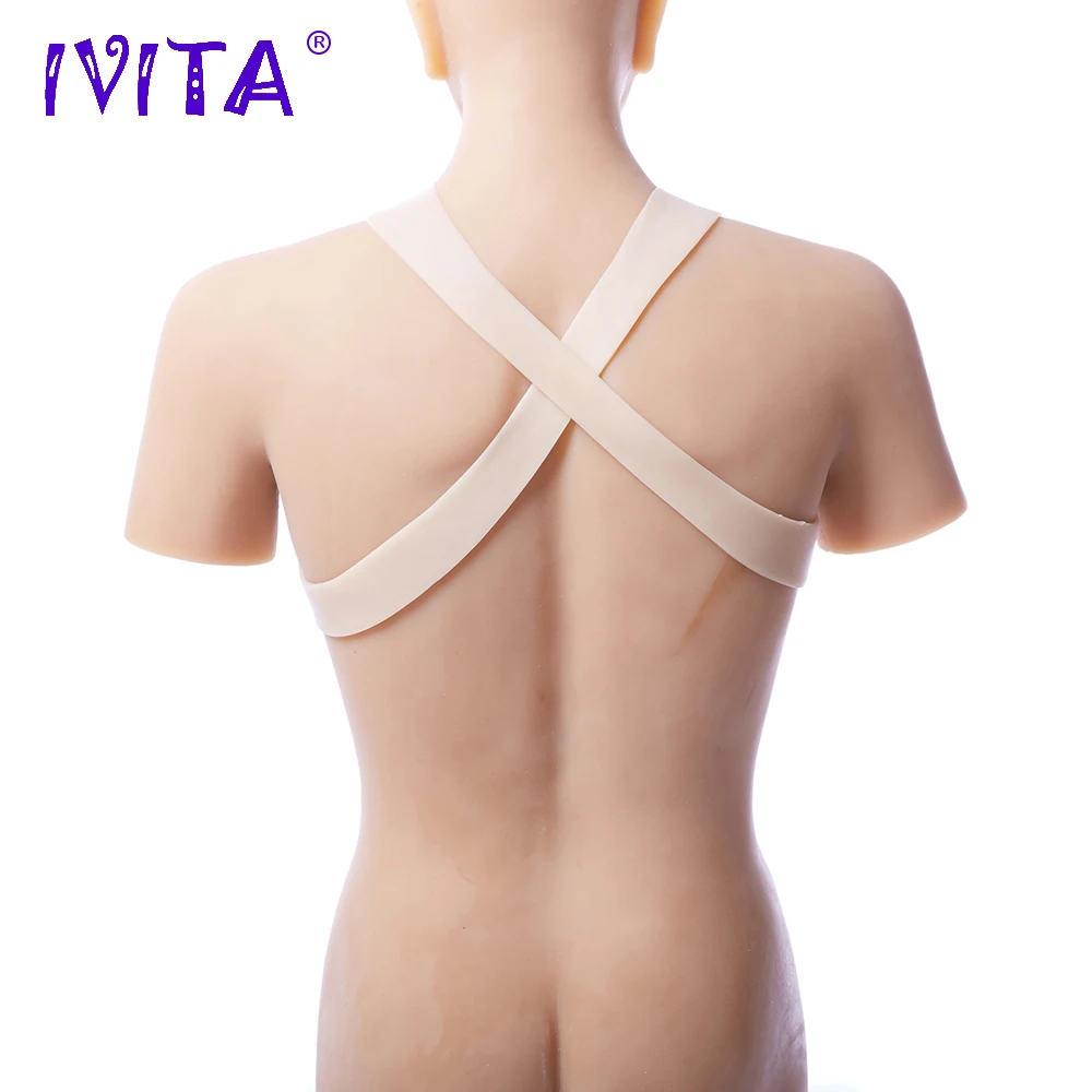 Реалистичные силиконовые формы для груди IVITA 2800 г искусственные детской
