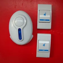 Второй тащите беспроводной дверной звонок музыкальный дверной звонок старый пейджер 36 наушников тон батареи 9520FD2