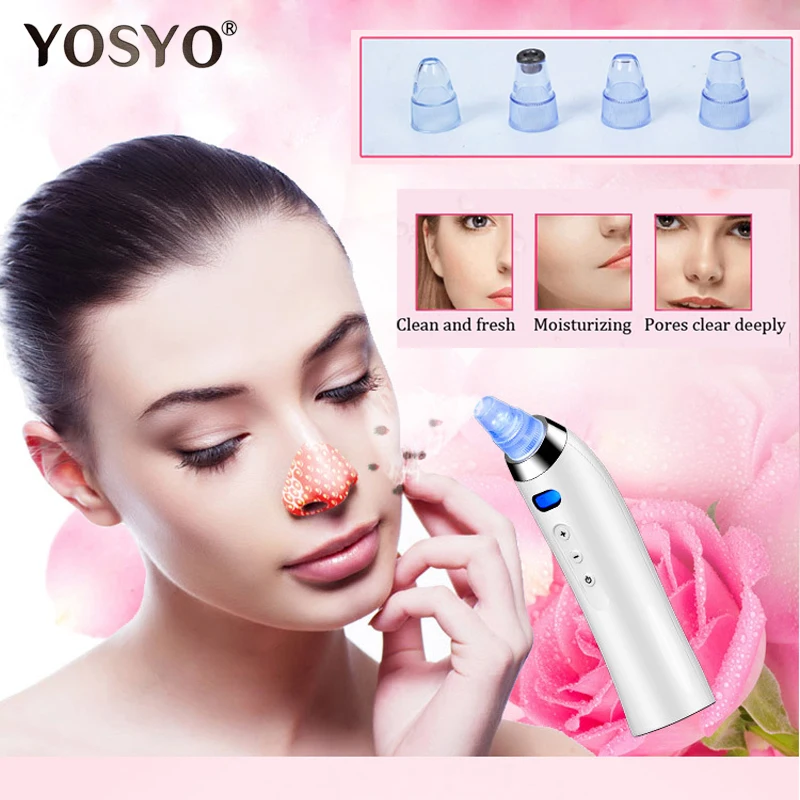 Electric Vacuum Suction Blackhead Acne Remover Facial Skin Cleansing Pore Cleaner Diamond Dermabrasion Skin Care Beauty Machine Electric Vacuum Suction Blackhead Acne Remover Facial Skin Cleansing Pore Cleaner Diamond Dermabrasion Skin Care Beauty Machine