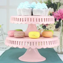 8 дюймов, 10 дюймов, 12 дюймов, полая керамика, подставка для торта, свадебная розовая сковорода для торта, свадебная тарелка для торта, украшение для кекса, дисплей