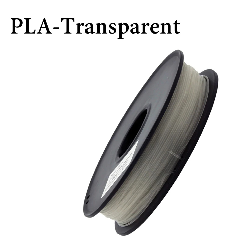 Высокое качество 3D Принтер Нити p'la 1,75 мм 500 г пластиковые резиновые расходные материалы материал красочные пластиковые нити Материал s - Цвет: pla 500g transparent