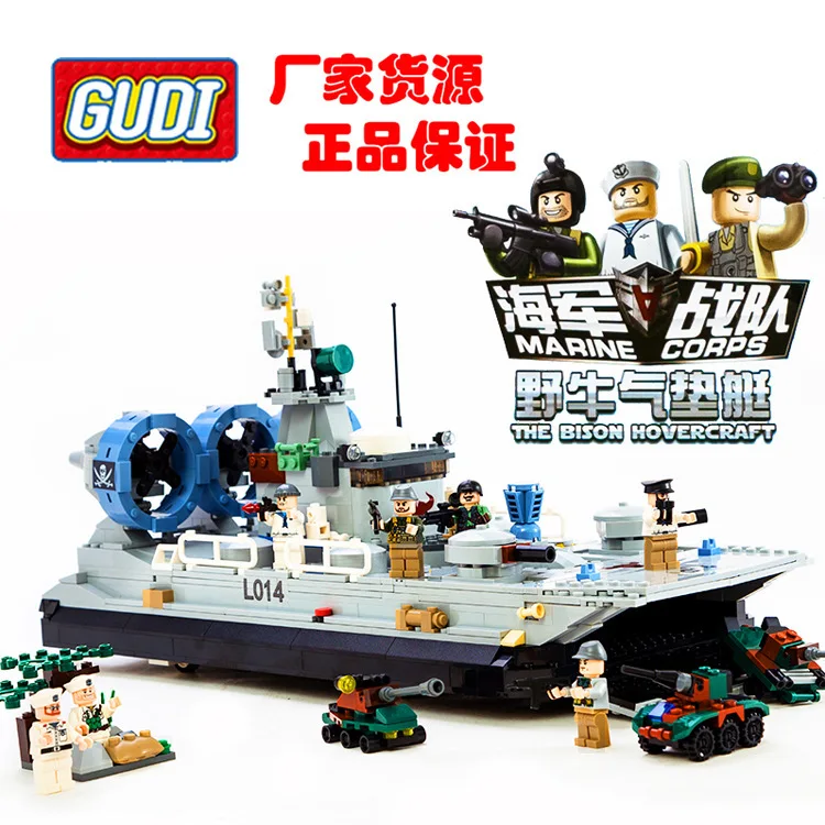 GUDI модели Здание игрушка Совместимость с LEGO Лего Legos Конструктор G8027 928 блок Блоки