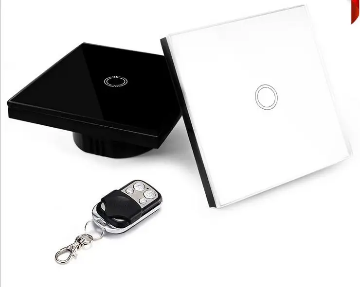 

86 type 86*86mm 1 2 3-way Smart home APP remote control switch Touch wall switch for family hotel