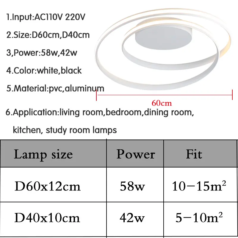  APP control Simple Acrylic Modern Ceiling Lights For Home Living Room Bedroom Kitchen Ceiling Lamp  - 32958893685