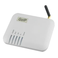 Goip voip Выход конвертер GSM SIP IP Phone адаптер GOIP-1 светодиоды для Мощность, готовое, состояние, WAN, PC, GSM