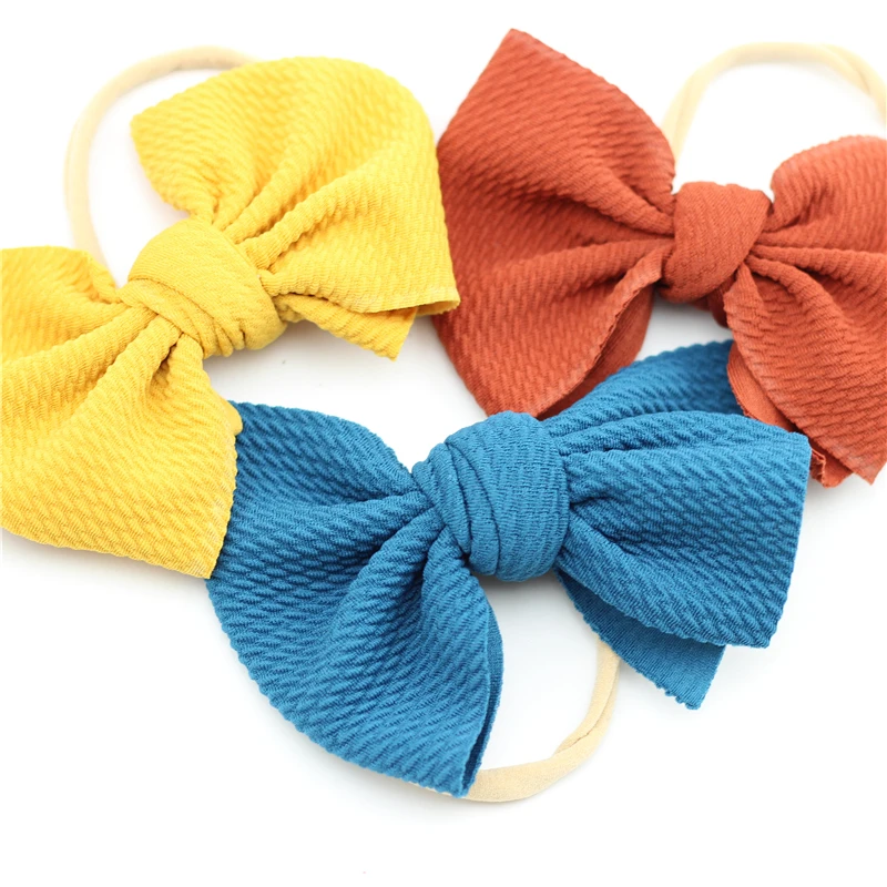 big bow nylon headband