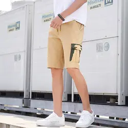 Мужские большие Боковые карманные мужские шорты в повседневном стиле хип-хоп спортивная одежда Короткие штаны 2019 новые летние модные